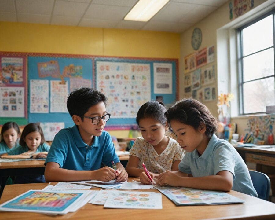 Como aplicar técnicas para ensinar crianças a escrever com criatividade