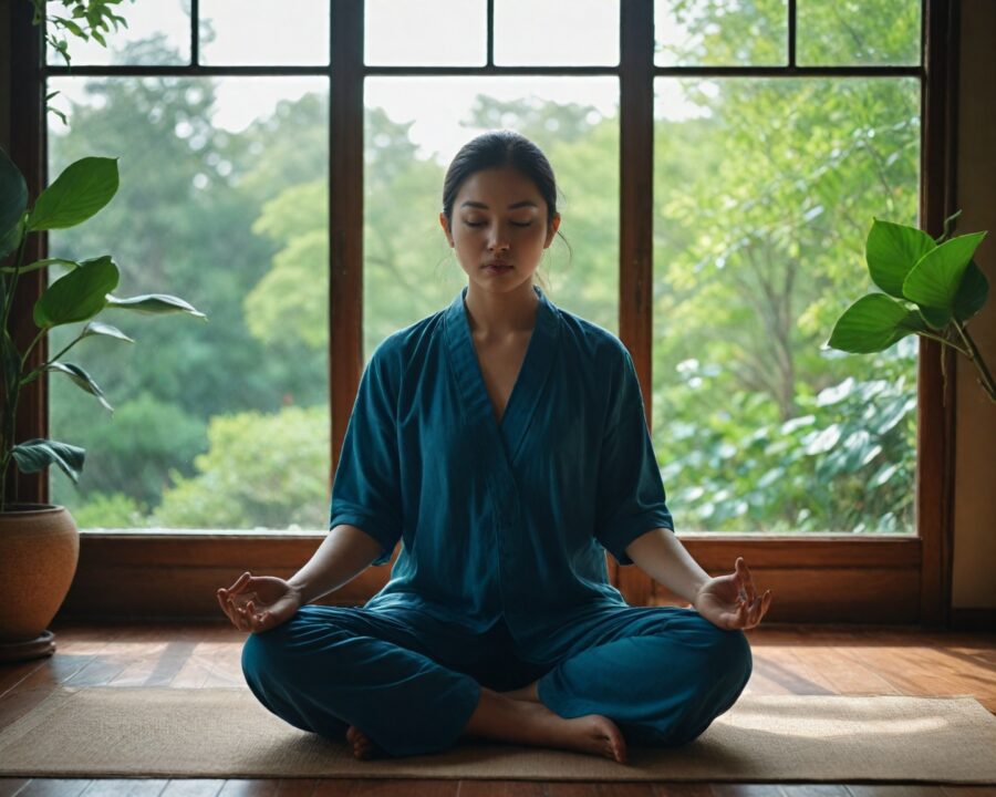 Como a meditação facilita a recuperação emocional em momentos difíceis