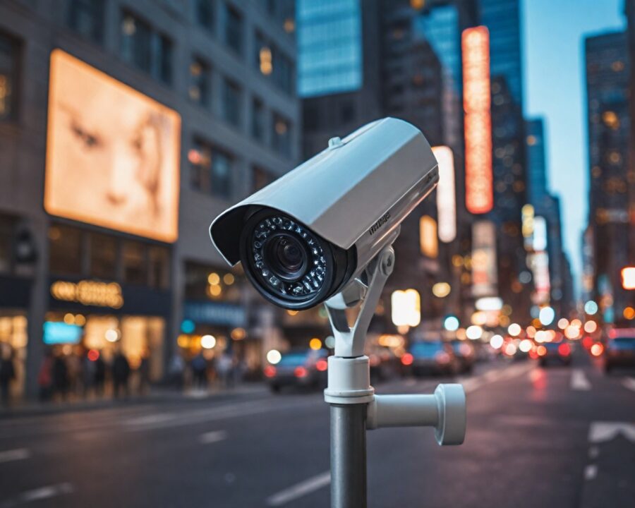 Como câmeras de segurança ajudam a prevenir crimes nas cidades