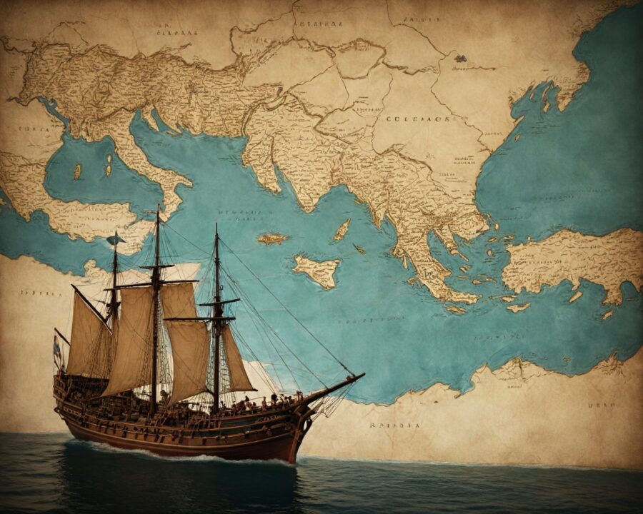A viagem de Odisseu no mapa: ilhas do Mediterrâneo e a Odisseia