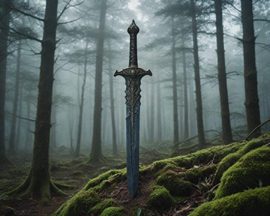 Excalibur e a espada na pedra: símbolos de poder em crises