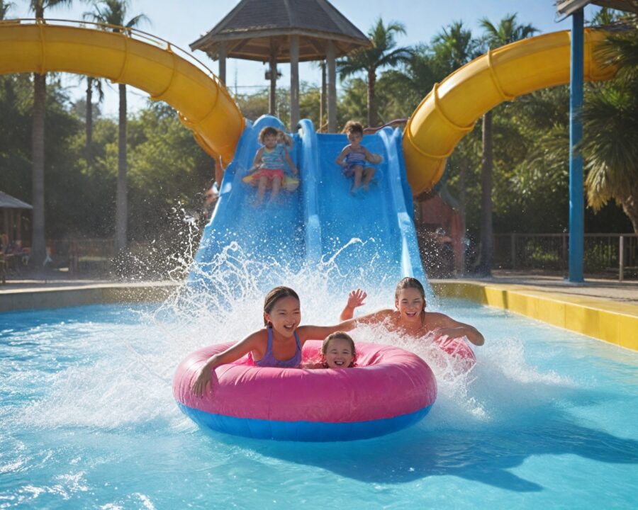 Como planejar um dia perfeito em parque aquático com família