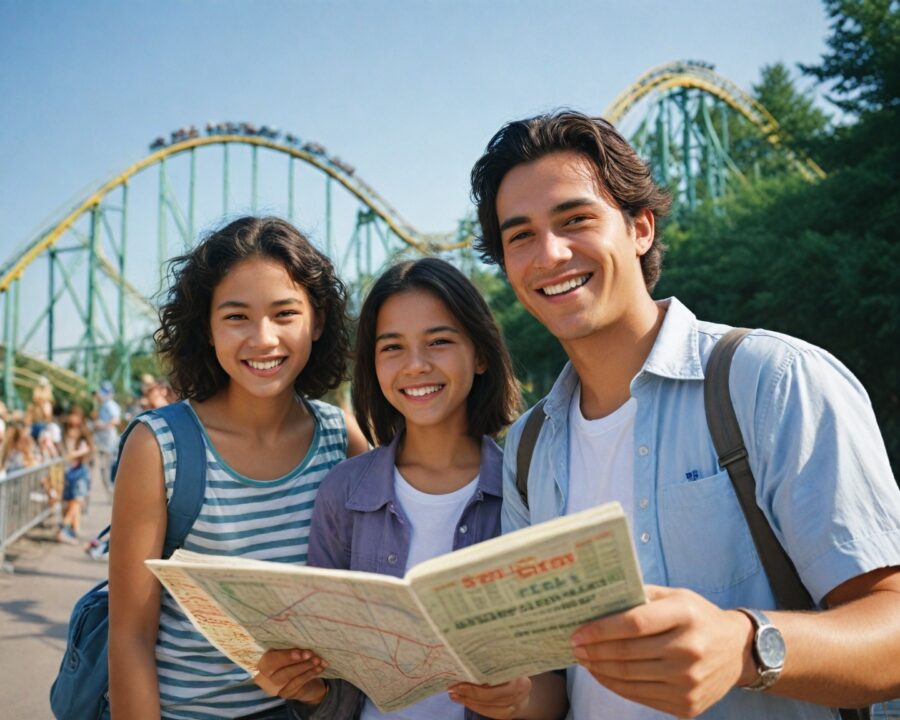 Como economizar em parques: passes e horários ideais