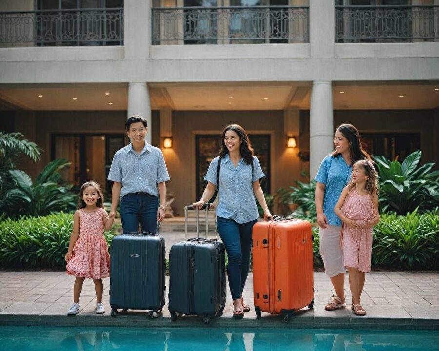 Hotel, resort ou Airbnb com crianças: qual é o ideal?