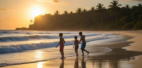 Destinos no Brasil com praia tranquila para crianças