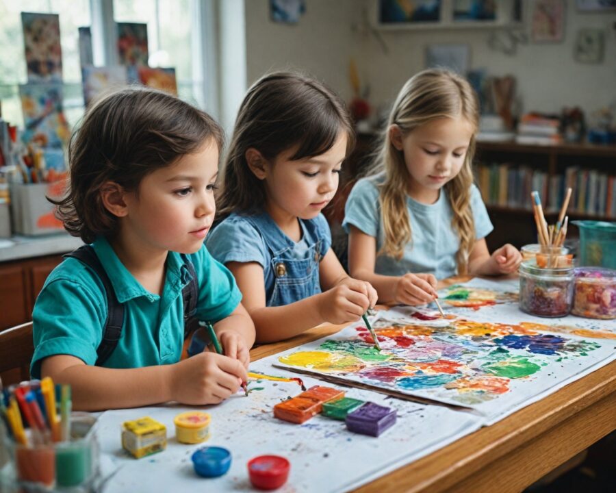 Atividades criativas e educativas para crianças de 8 anos