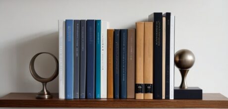 Aparador de Livros com Design Moderno: Estilo e Funcionalidade