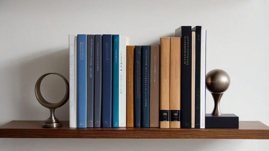 Aparador de Livros com Design Moderno: Estilo e Funcionalidade